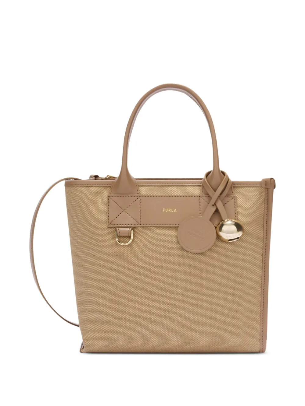 Furla small Divide It tote bag - Nude