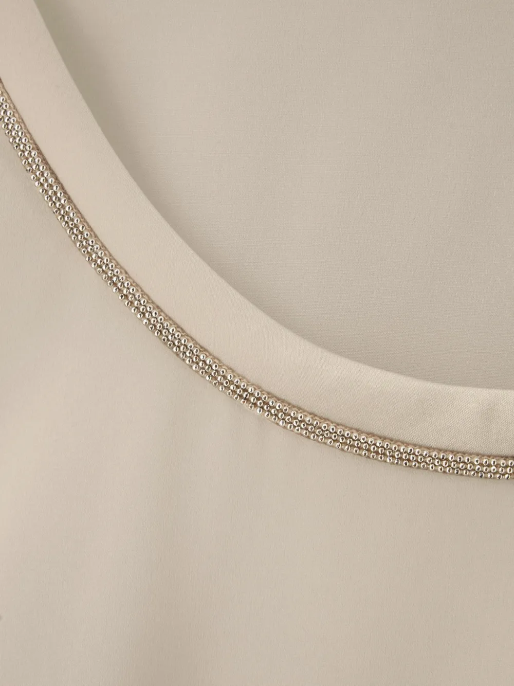  Panicale Embellished Tank Top - Neutrals 