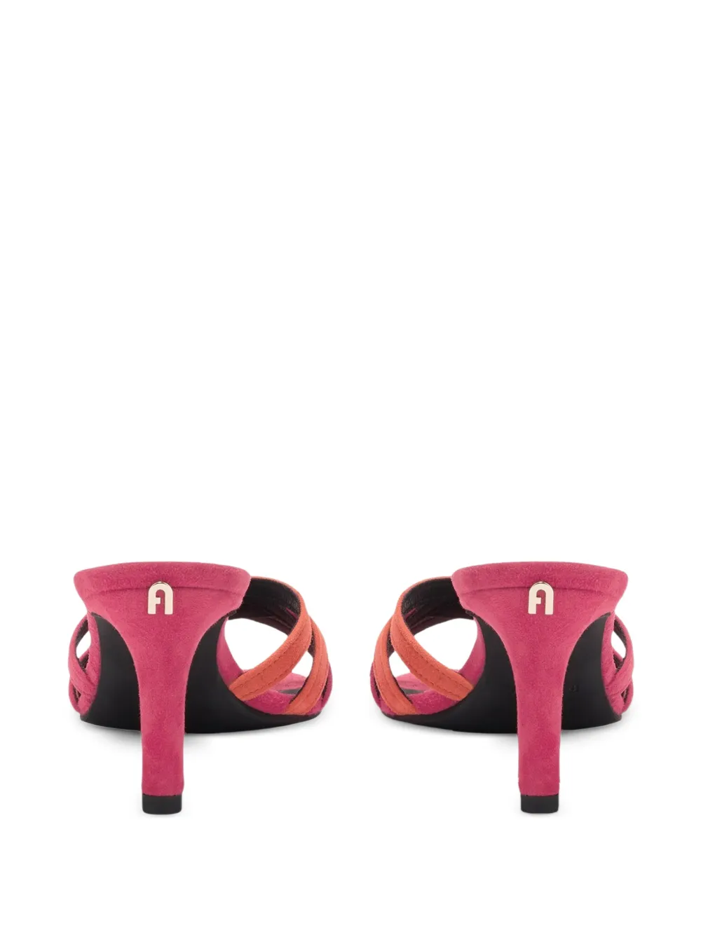 Furla Essential sandalen met gekruiste bandjes Roze