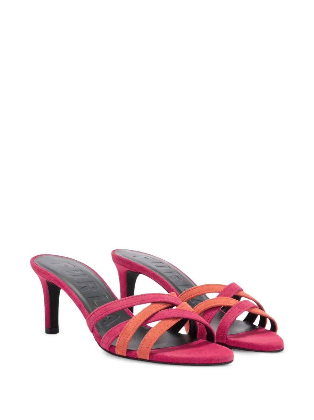 Furla Essential sandalen met gekruiste bandjes Roze