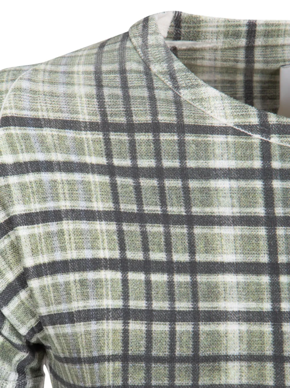  Roa Printed Check Baby T-shirt - Green 