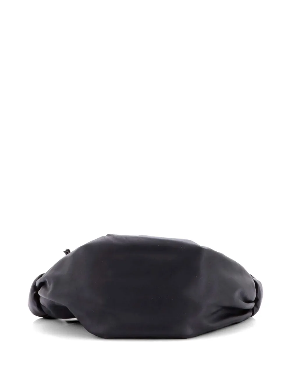 Double Knot Leather Mini Hobo Bag