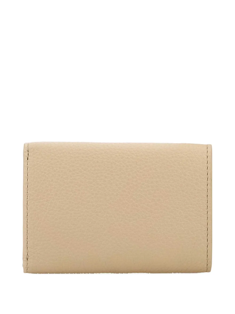 Miu Sand portemonnee met logo Beige