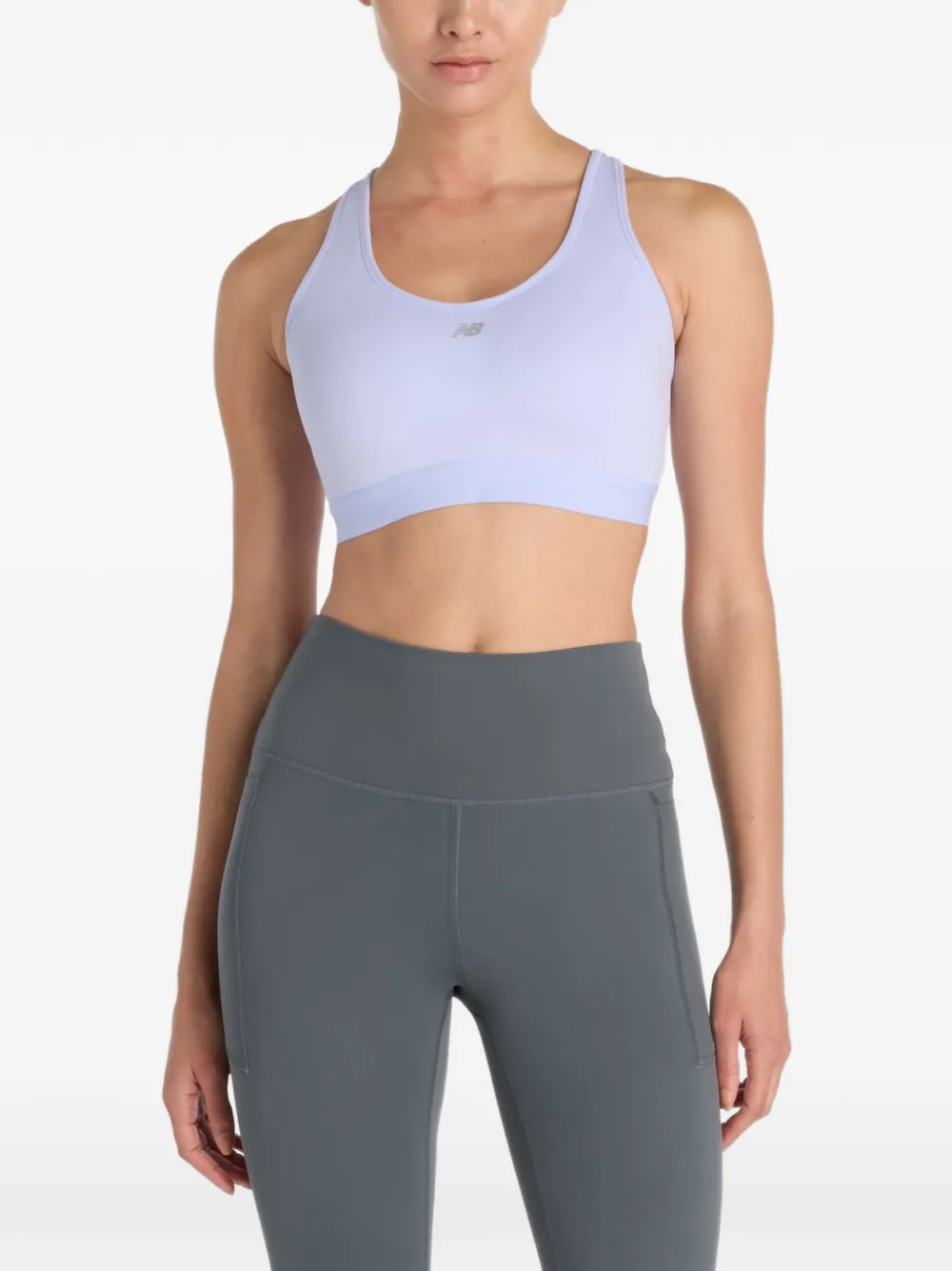 New Balance Essential run bra - Viola