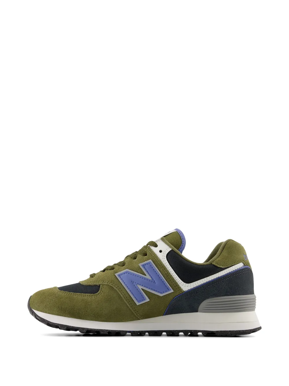 New Balance 574 sneakers met logodetail Groen