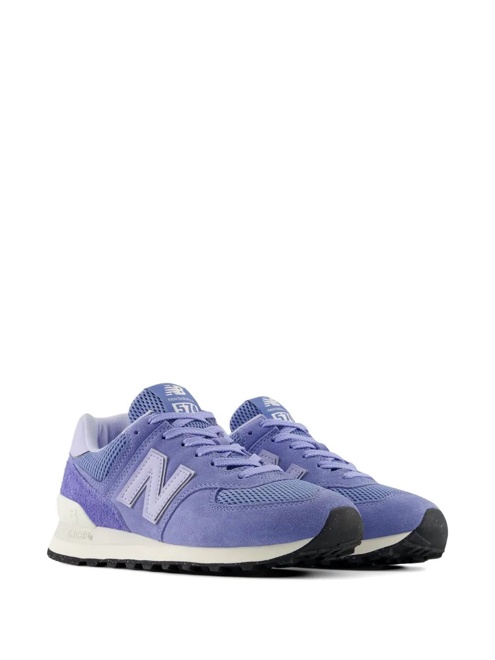 New Balance 574 sneakers met vlakken Blauw