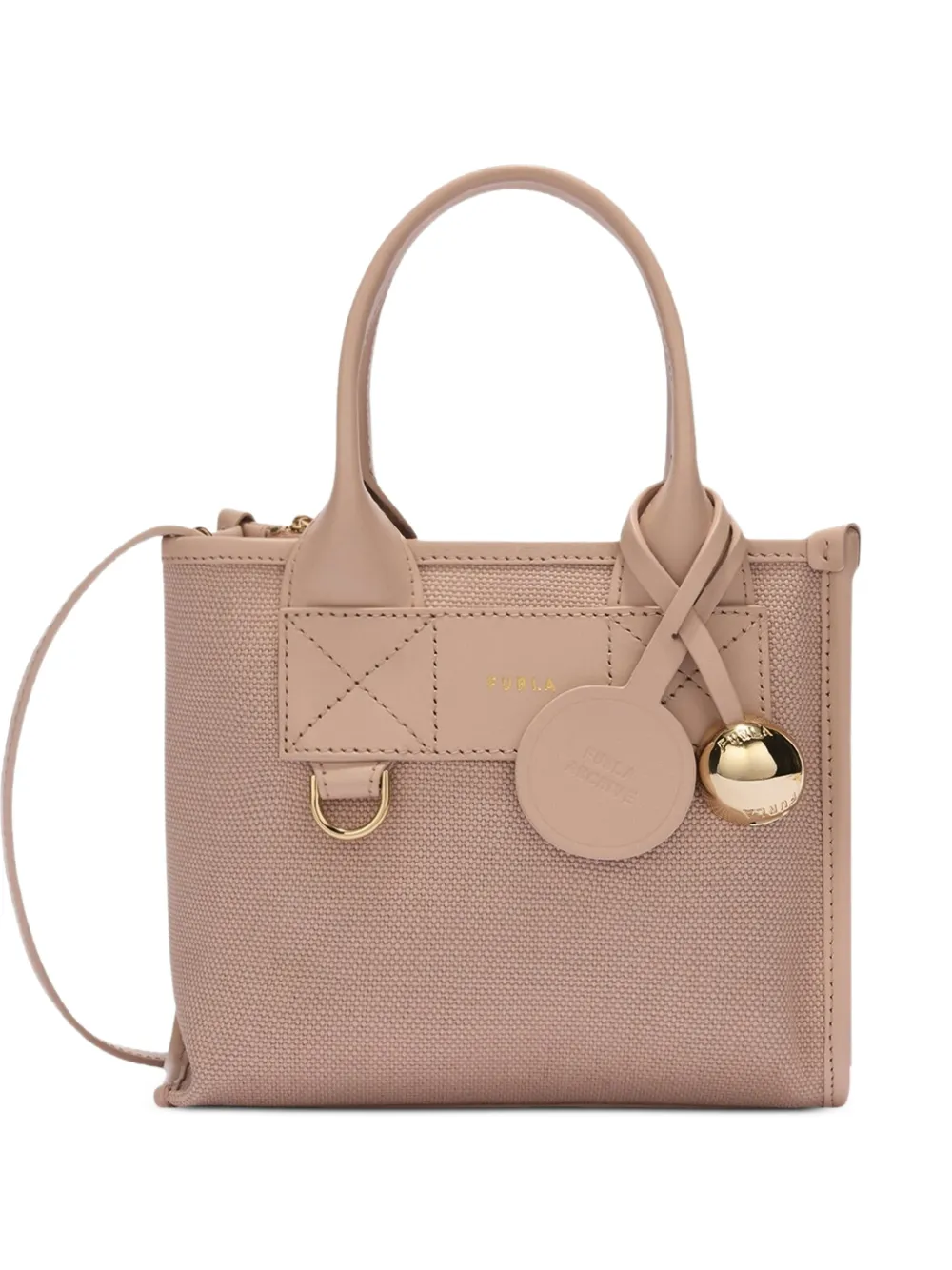 Furla Mini Divide It Tote Bag - Rosa