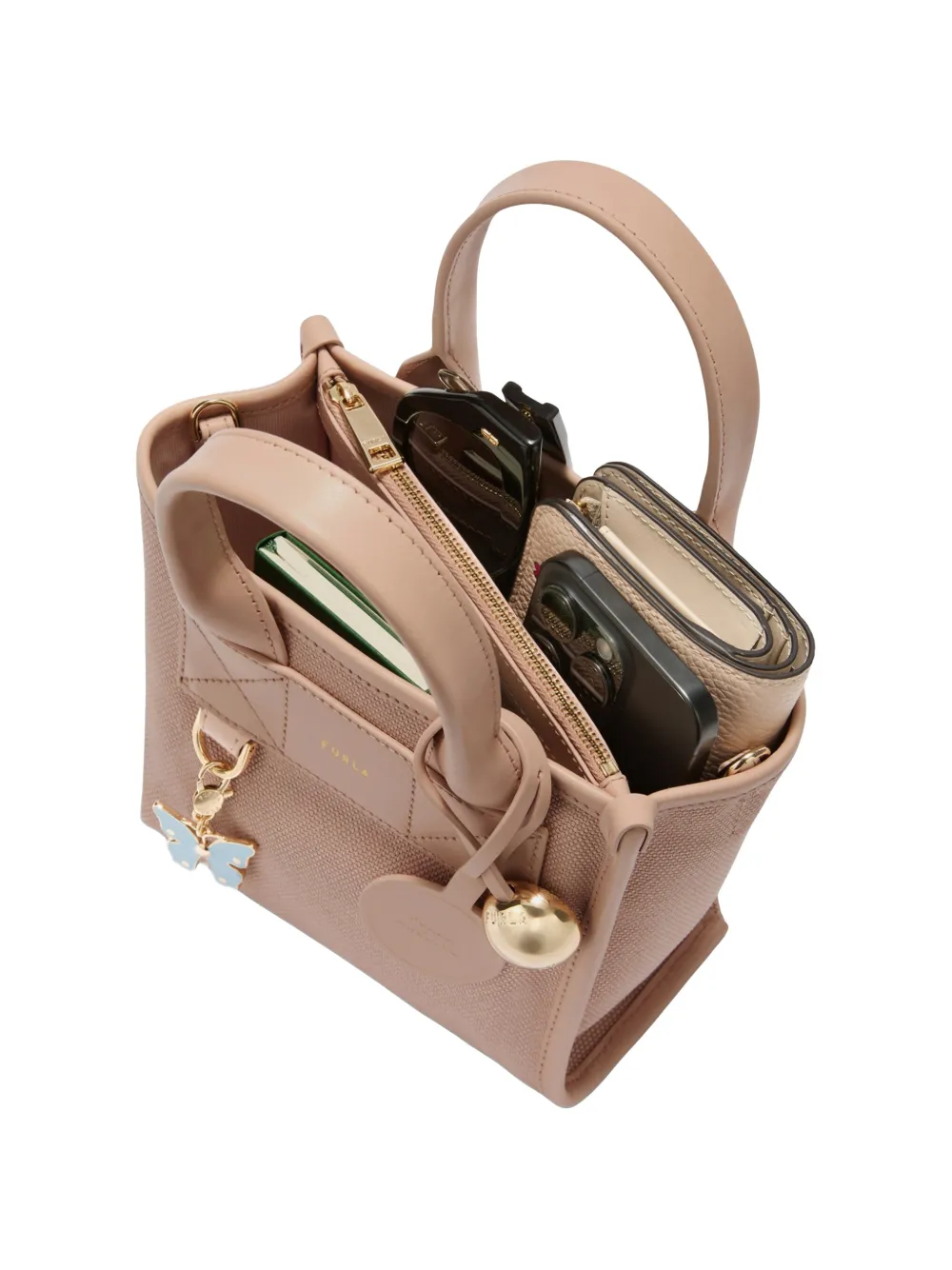 Furla Divide IT shopper Roze