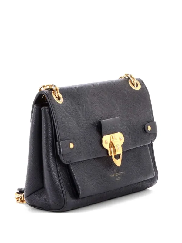 Louis Vuitton Pre-owned Vavin Handbag Monogram Empreinte Leather BB Crossbody Bag in Black