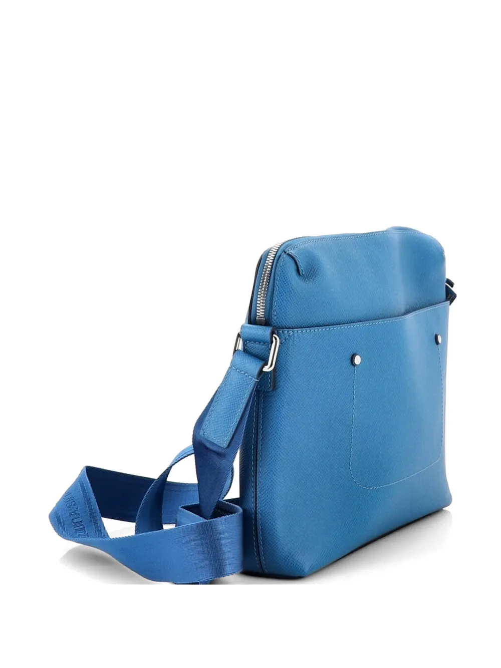 Louis Vuitton Pre-Owned Grigori Messenger Bag Taiga Leather PM crossbody bag - Blu