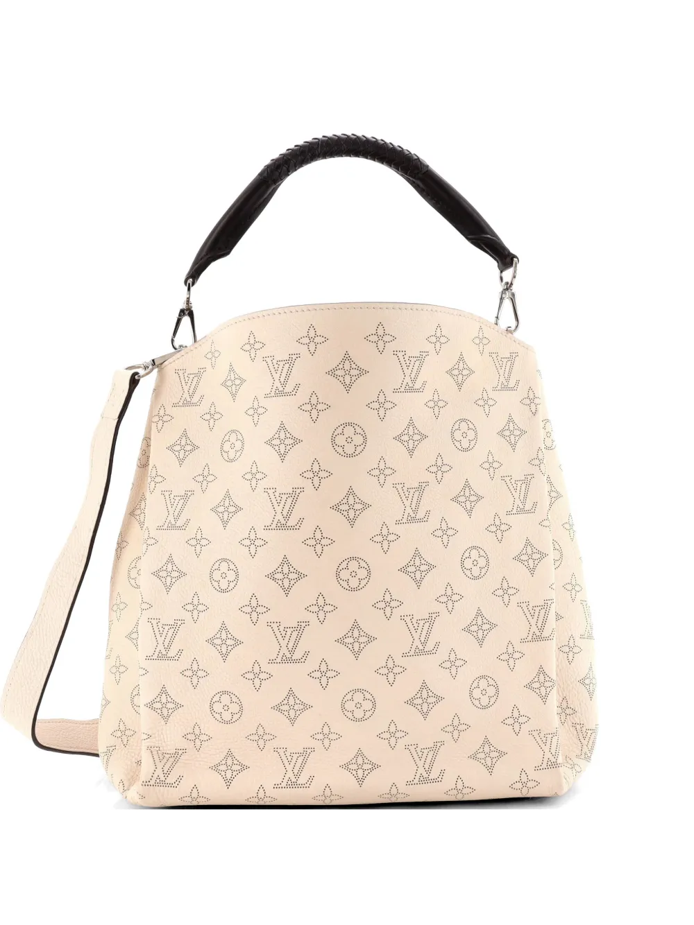 Louis Vuitton Pre-Owned Babylone Handbag Mahina Leather PM hobo bag - Toni neutri