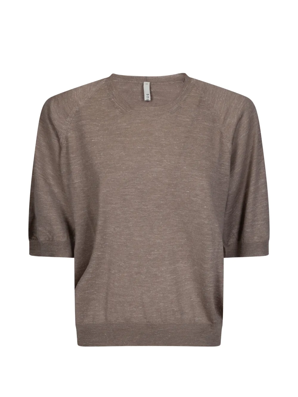 Boboutic short-sleeve knitwear - Braun