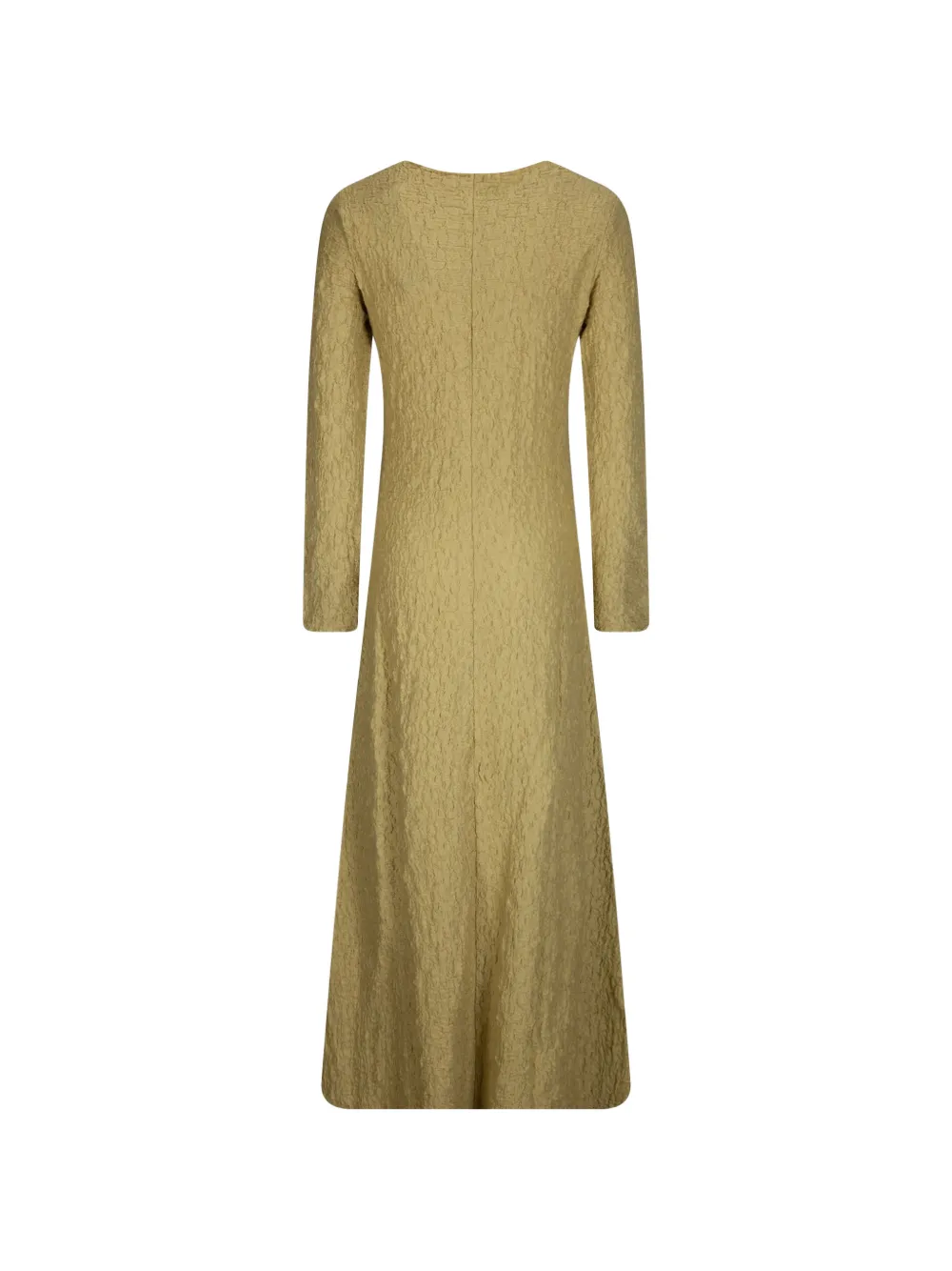  Samsoe Samsoe Long-sleeve Textured Dress - Yellow 