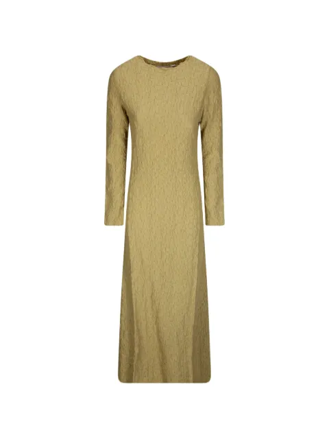 SAMSOE SAMSOE long-sleeve textured dress