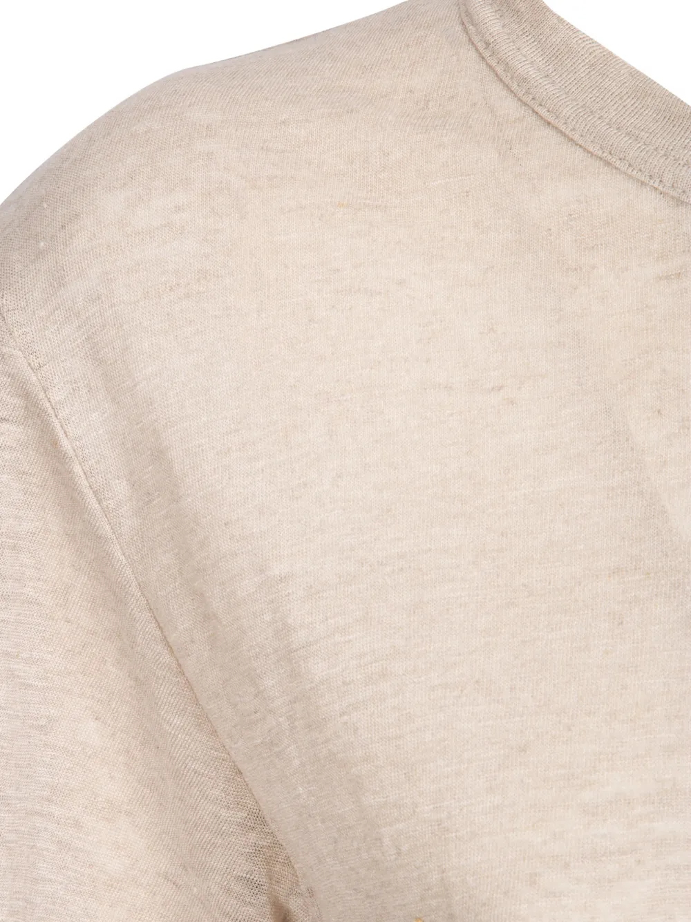 Comme Des Garçons T-shirt met ronde hals Beige