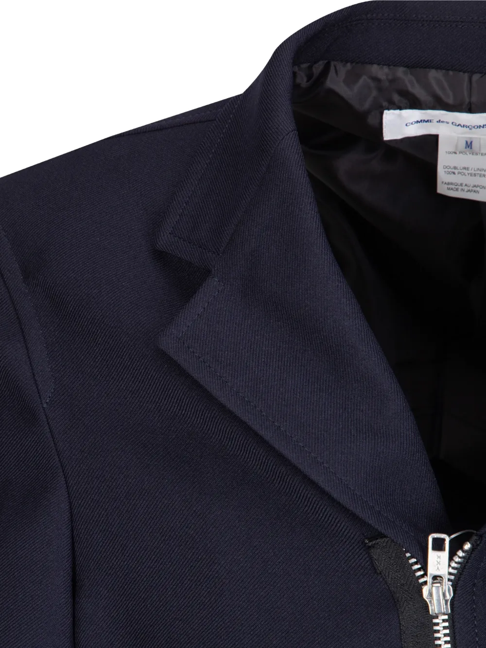  Comme Des Garçons Shirt Zip Jacket - Blue 