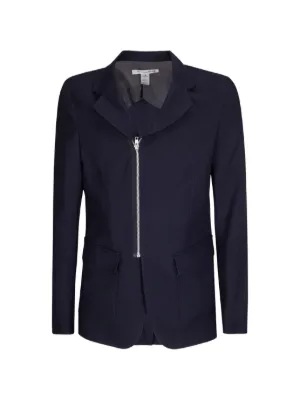 Comme Des Garçons Shirt ジップジャケット | ブラック | FARFETCH JP