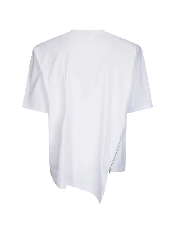 Comme Des Garçons Shirt ジップ Tシャツ | ホワイト | FARFETCH JP