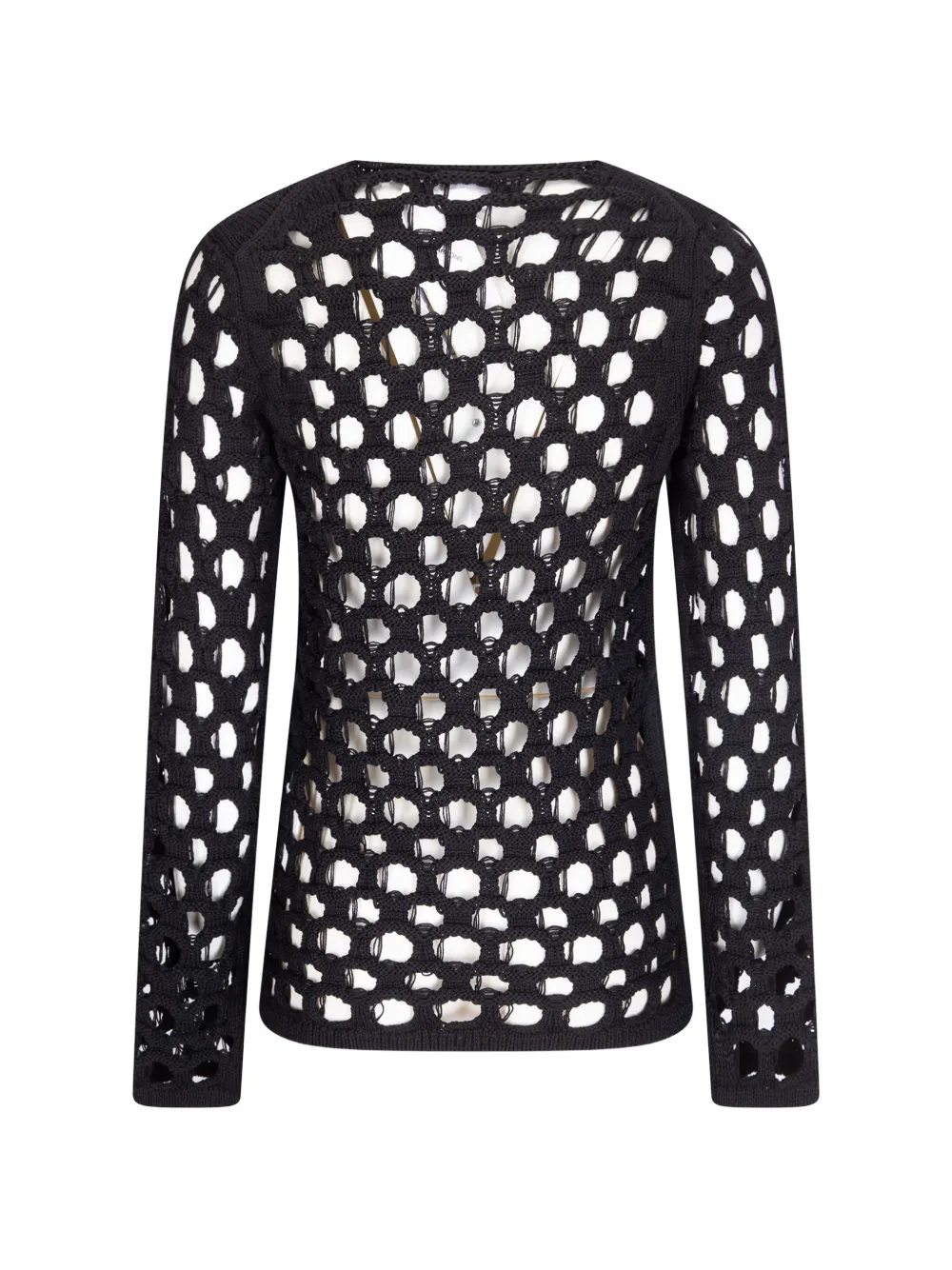  Comme Des Garçons Openwork Sweater - Black 