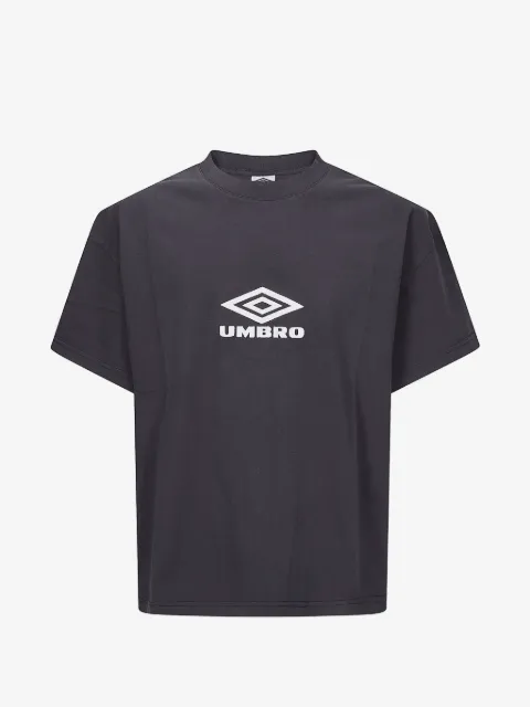 UMBRO logo-embroidered logo T-shirt
