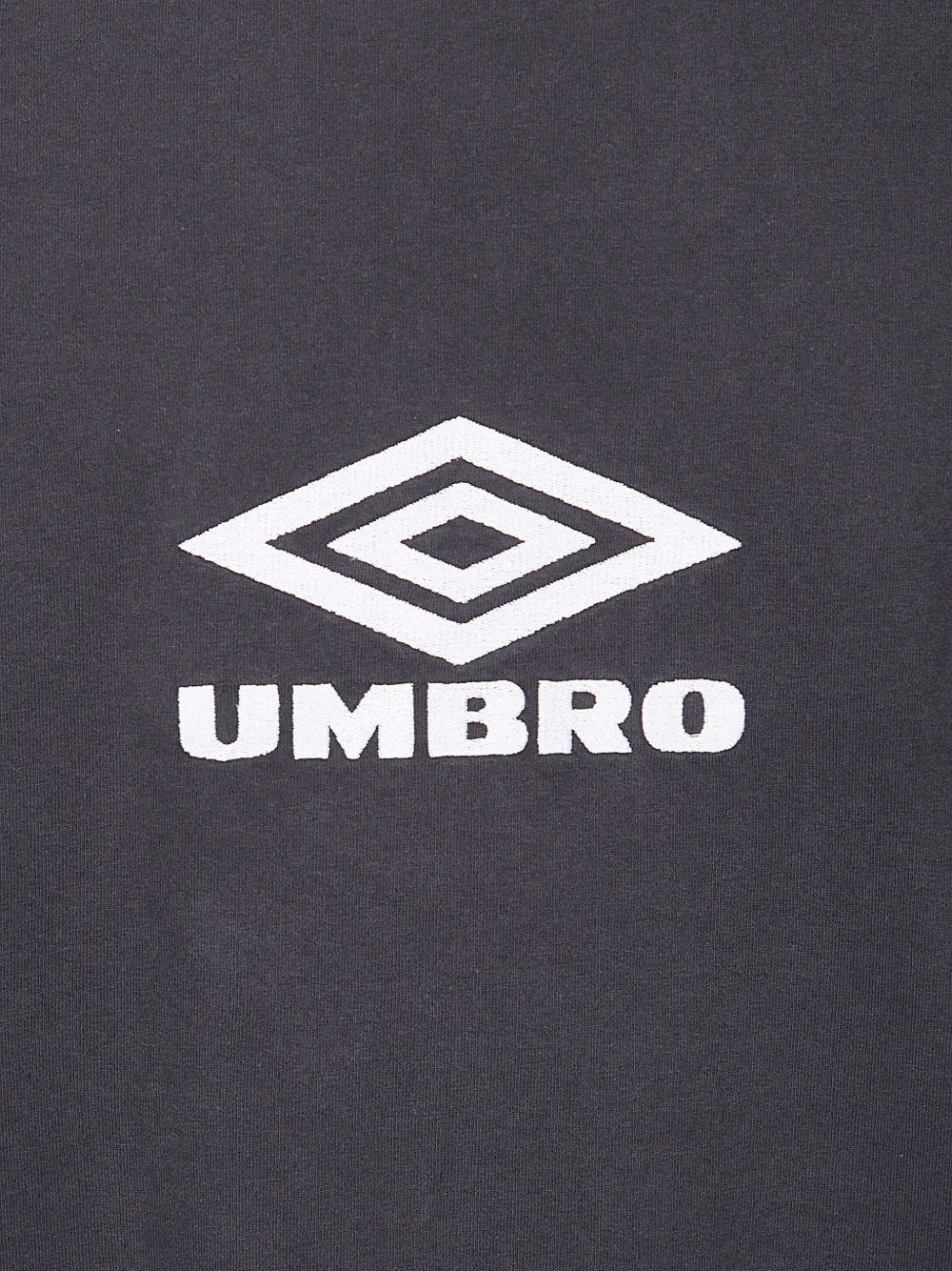  Umbro Logo-embroidered Logo T-shirt - Grey 