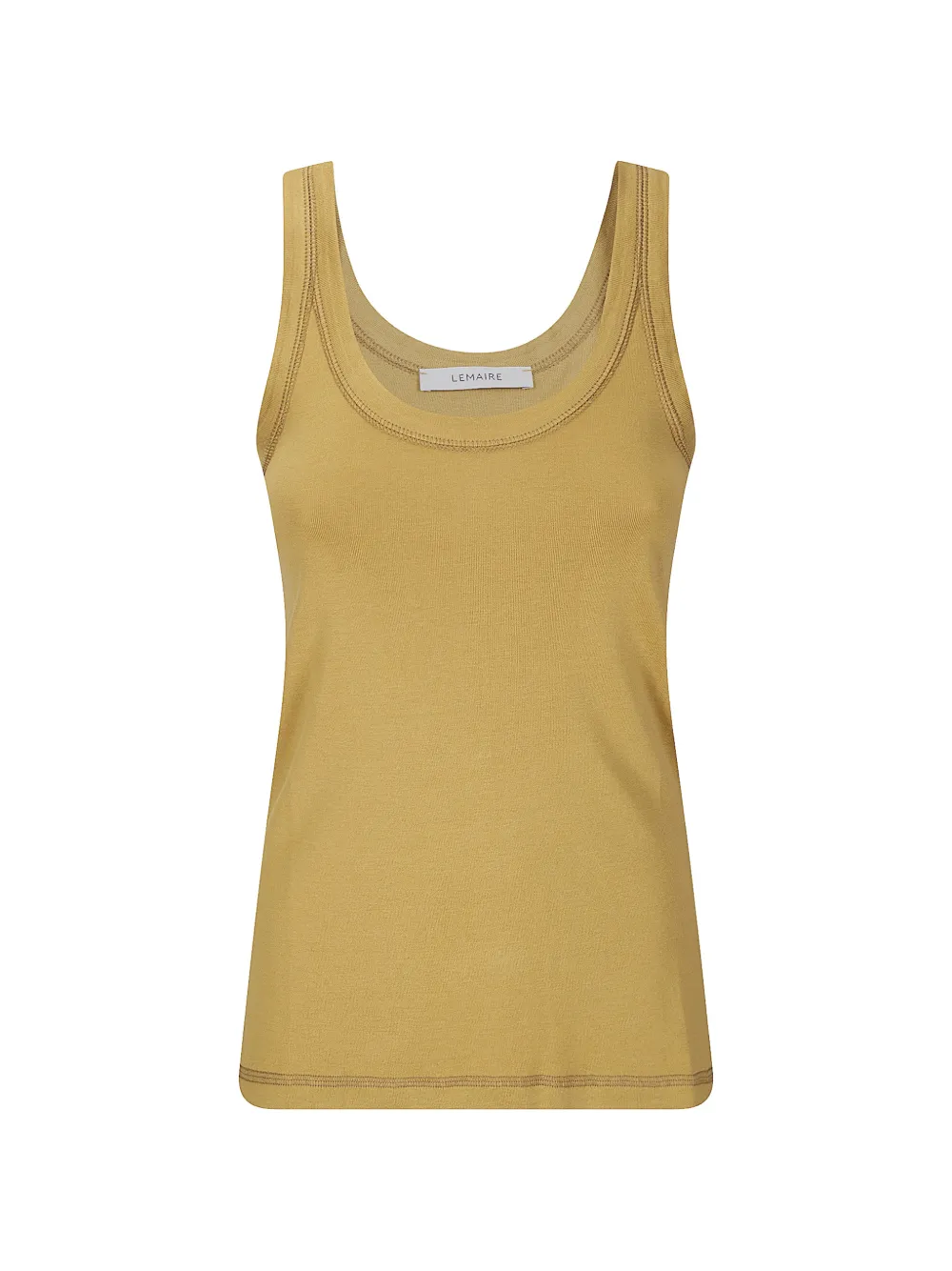 LEMAIRE ribbed tank top - Giallo