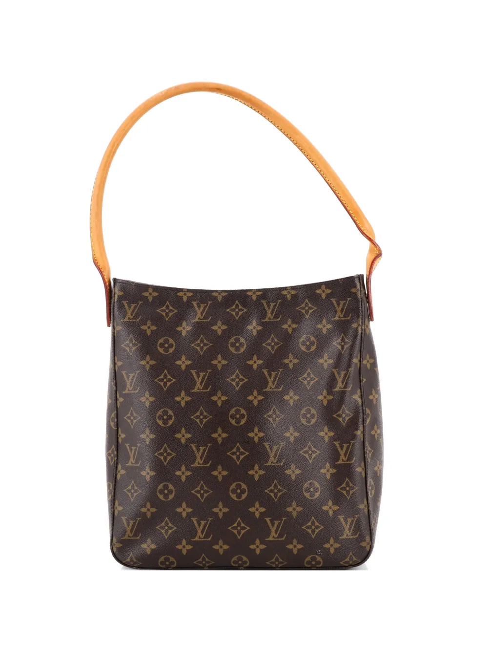 Louis Vuitton Pre-Owned Looping Handbag Monogram Canvas GM shoulder bag - Marrone