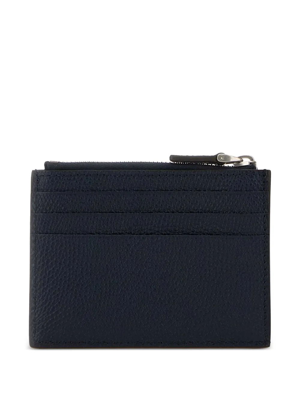  Valentino Garavani Vlogo Signature Zip Wallet - Blue 