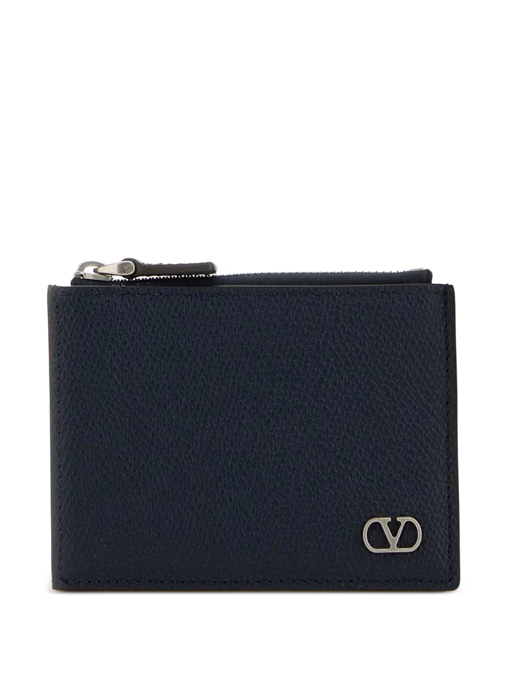 Valentino Garavani VLogo Signature zip wallet - Blu