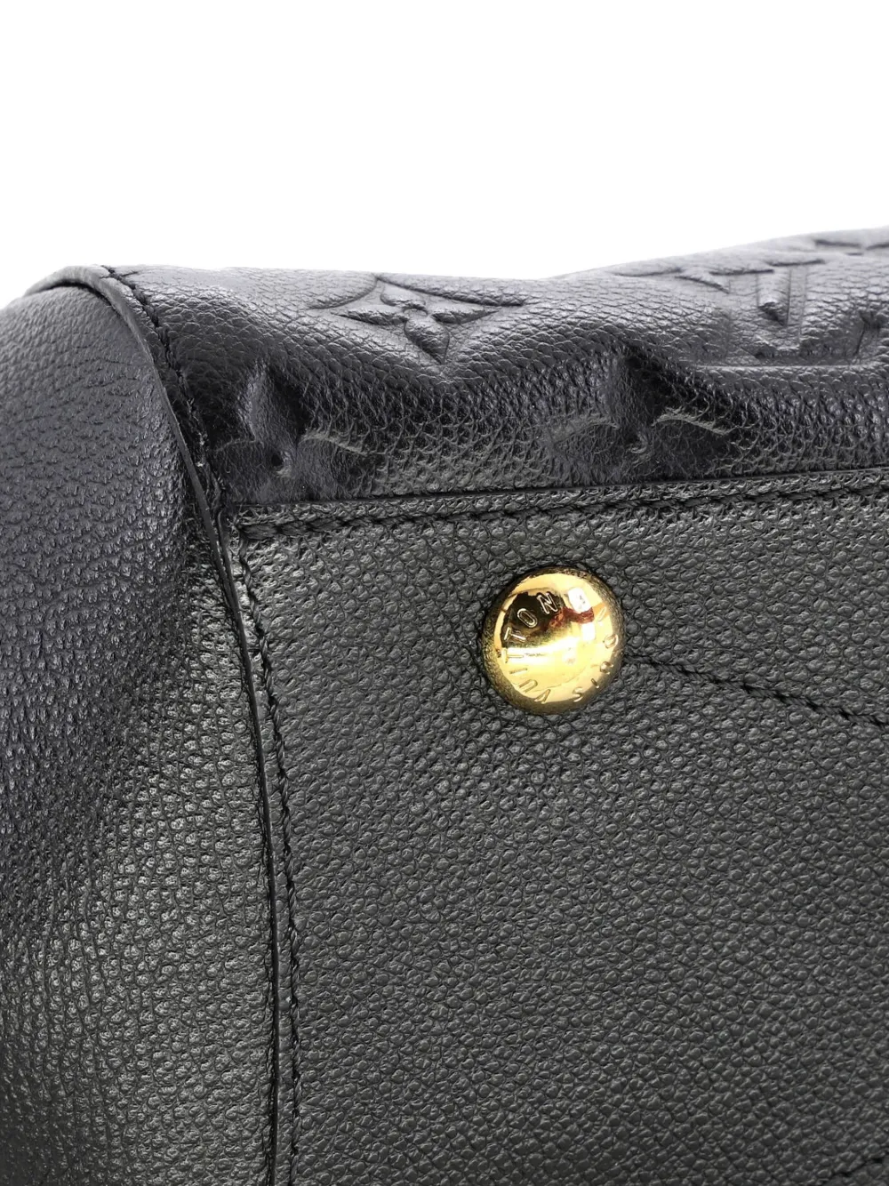 Montaigne Handbag Monogram Empreinte Leather Mm Satchel
