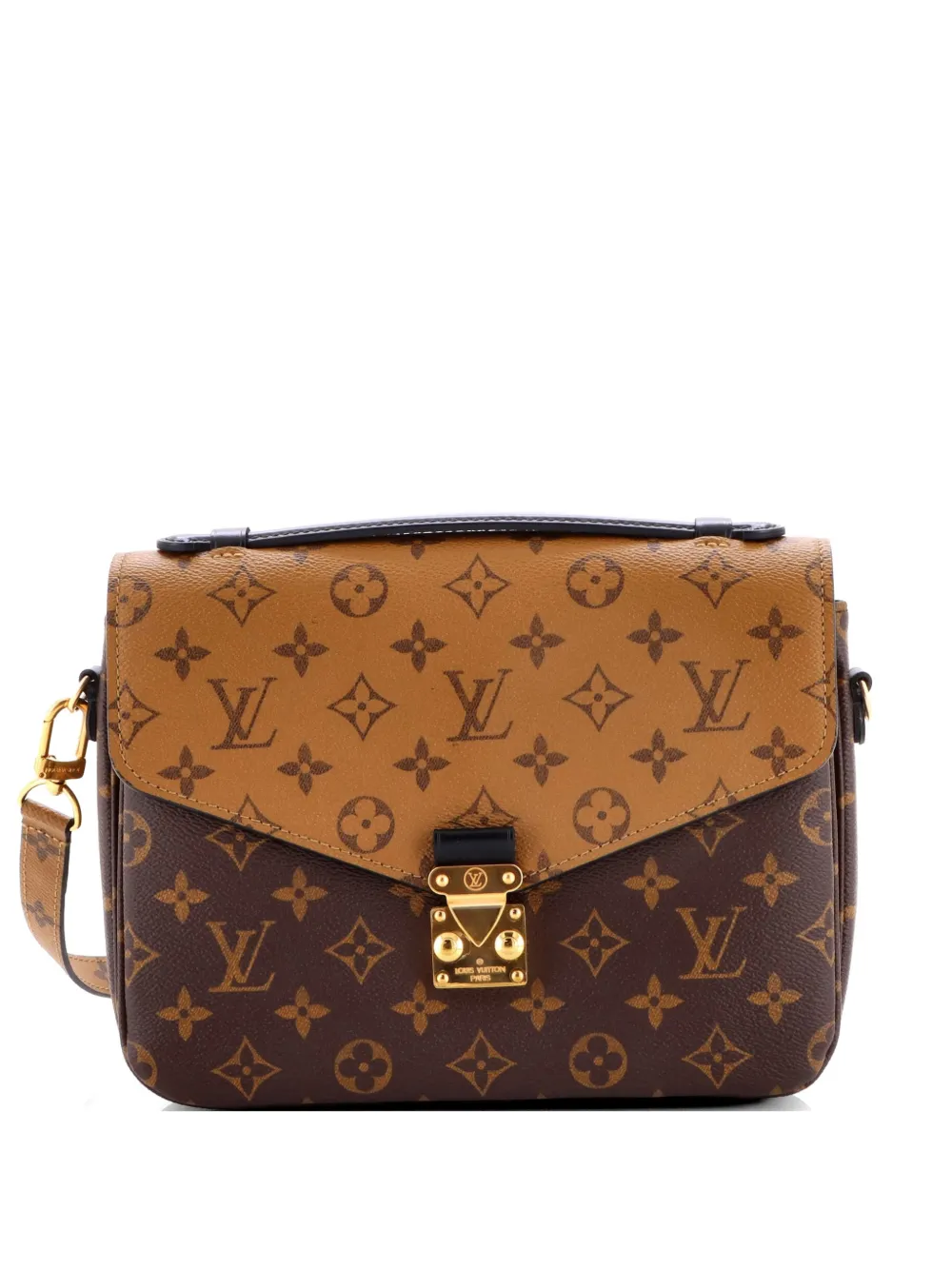 Louis Vuitton Pre-Owned Pochette Metis Reverse Monogram Canvas crossbody bag - Marrone