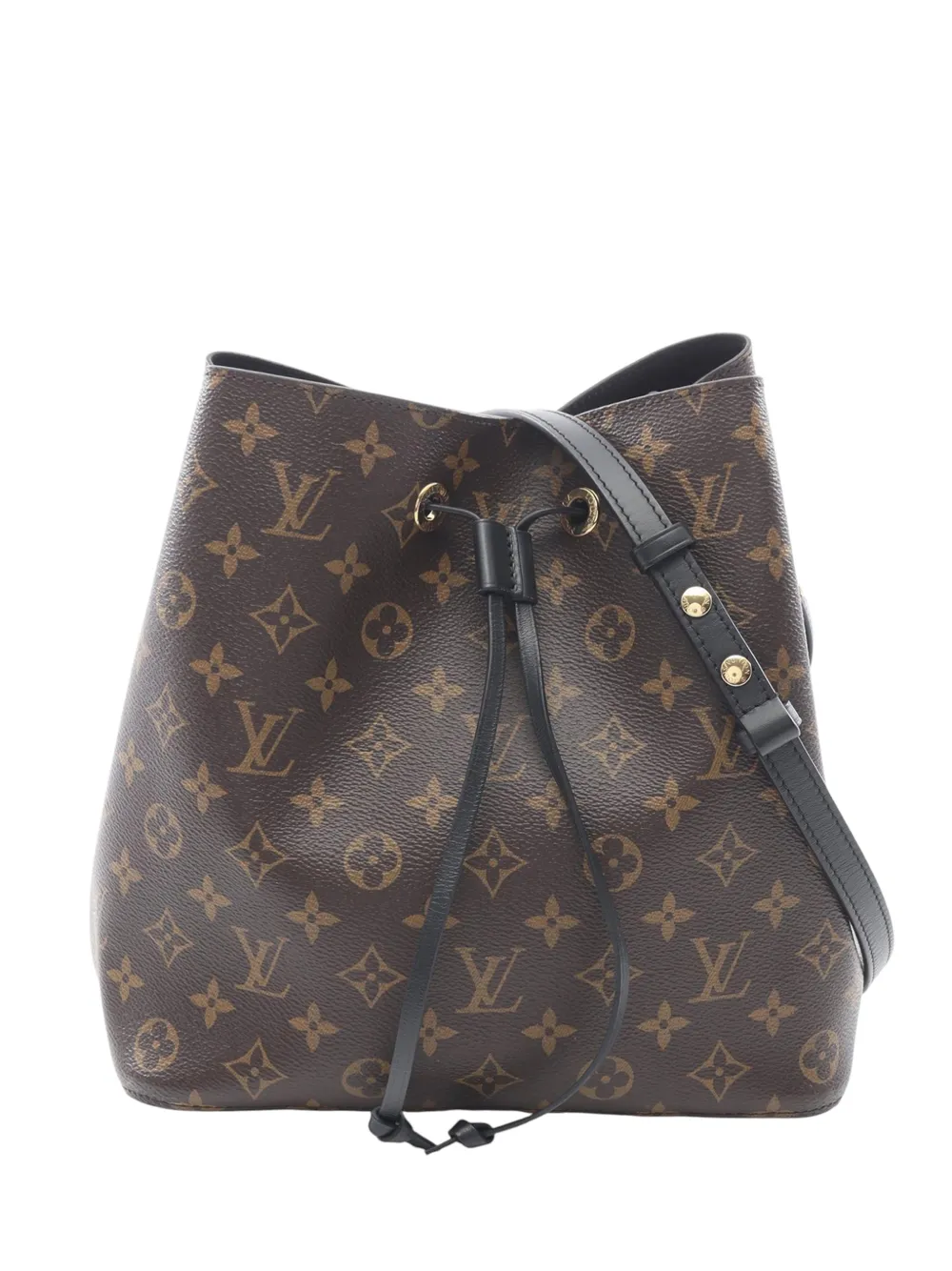 Louis Vuitton Pre-Owned 2019 Monogram Neonoe MM bucket bag - Marrone