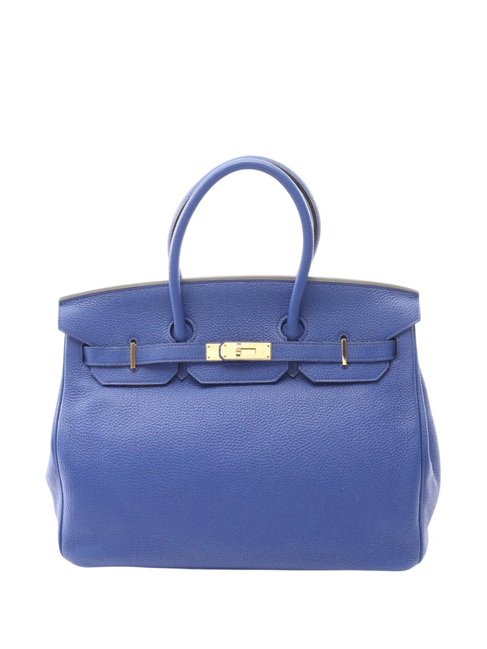 Hermès Pre-Owned 2011 Togo Birkin 35 handbag - Blu