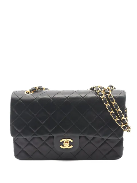 CHANEL Pre-Owned 1986-1988 Medium Classic Lambskin Double Flap shoulder bag