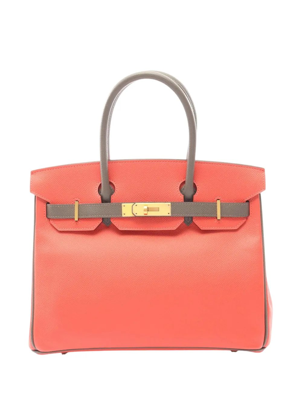 Hermès Pre-Owned 2016 Epsom Birkin 30 handbag - Rosso