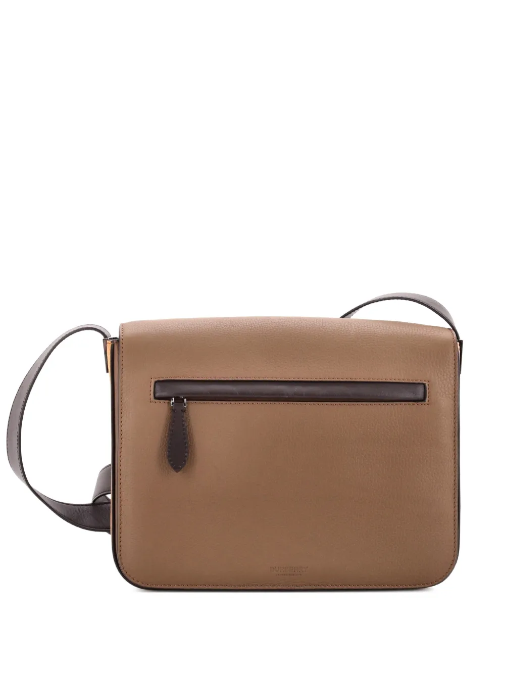 Burberry Pre-Owned Olympia Messenger Bag Leather Small crossbody bag - Marrone