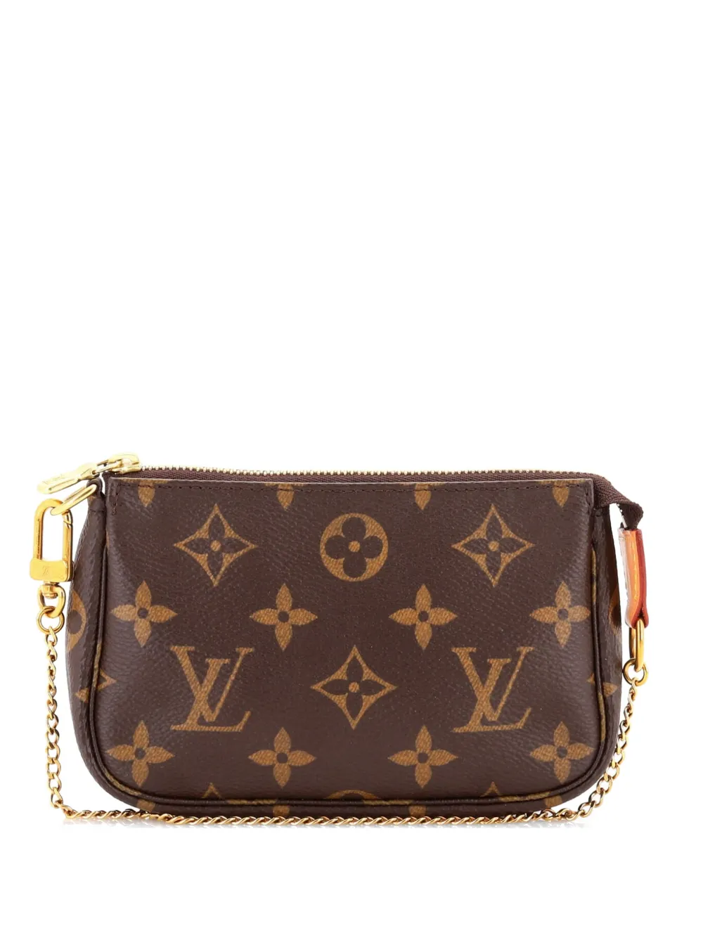 Louis Vuitton Pre-Owned Pochette Accessoires Monogram Canvas Mini clutch bag - Marrone
