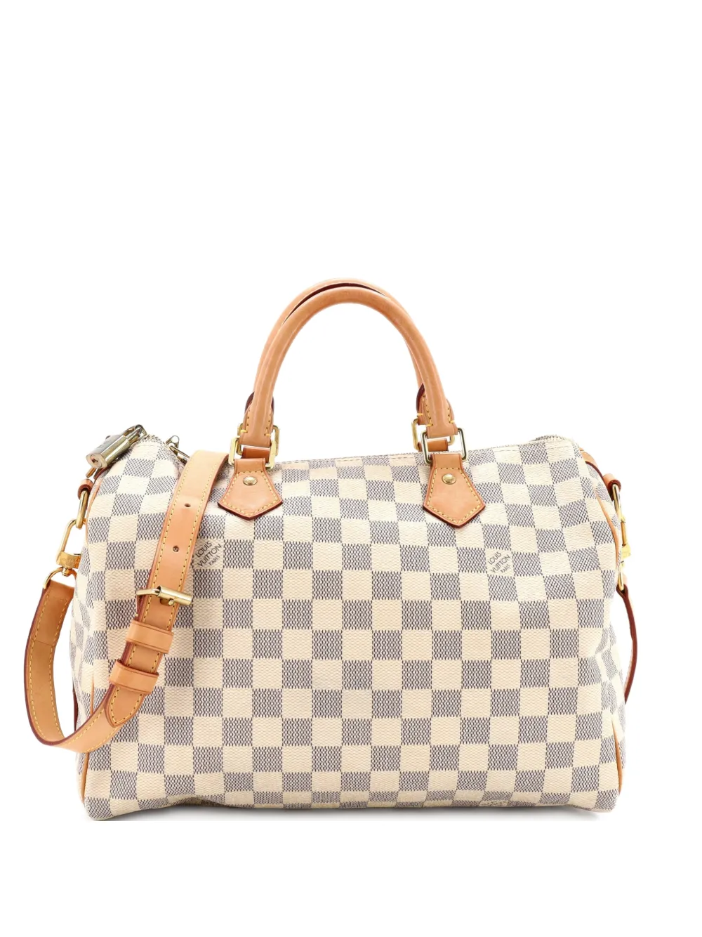 Louis Vuitton Pre-Owned Speedy Bandouliere Bag Damier 30 shoulder bag - Bianco