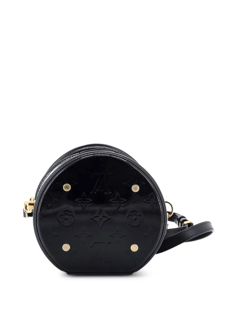 Cannes Handbag Monogram Vernis Crossbody Bag
