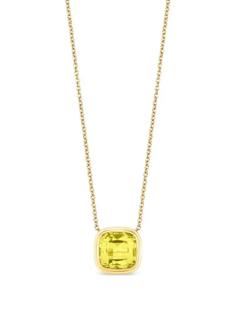 Goshwara collar Manhattan con cuarzo limón