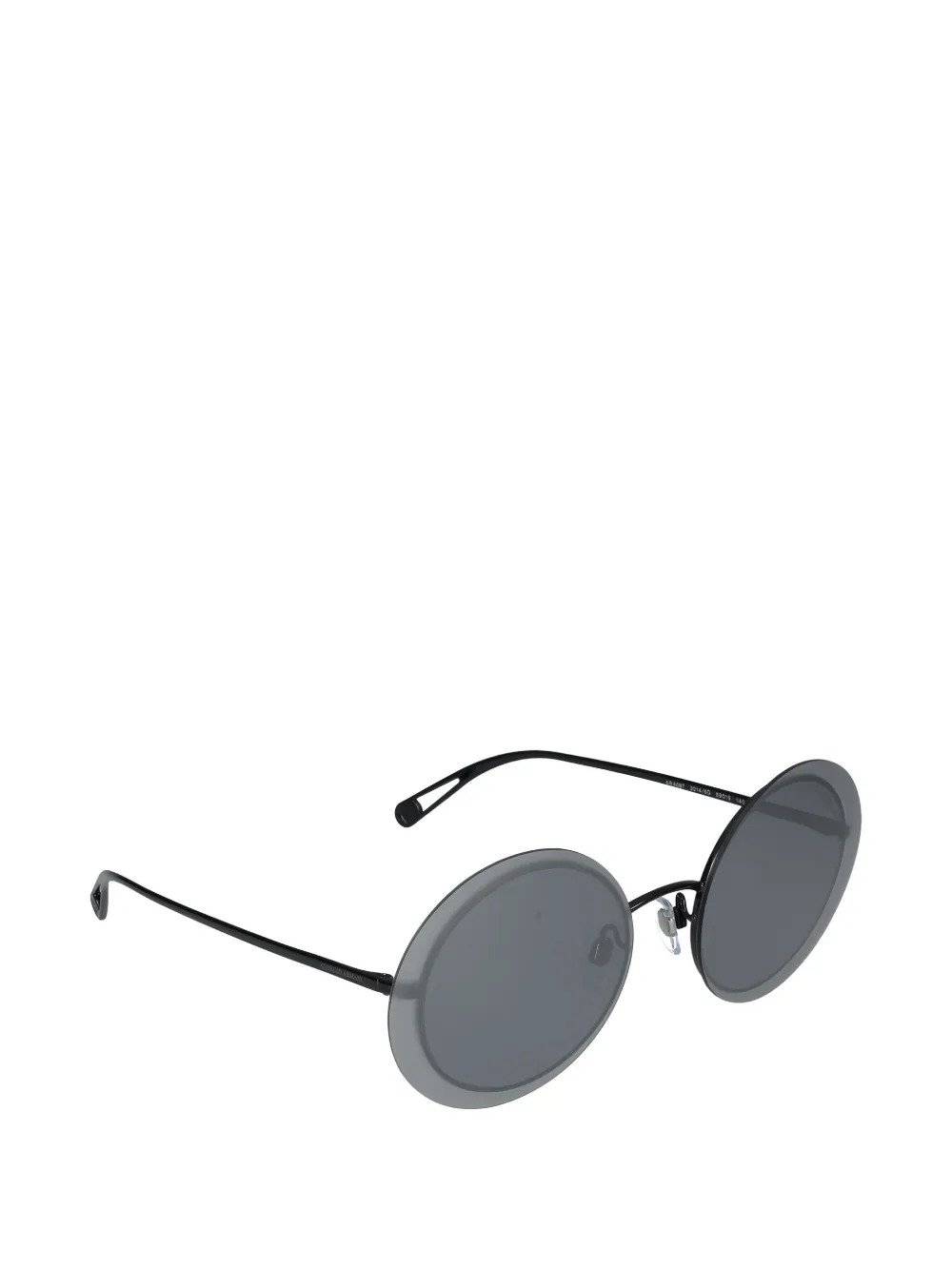  Giorgio Armani Round Frame Sunglasses - Grey 