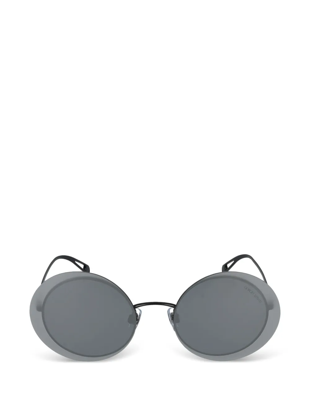 Giorgio Armani round frame sunglasses - Grau