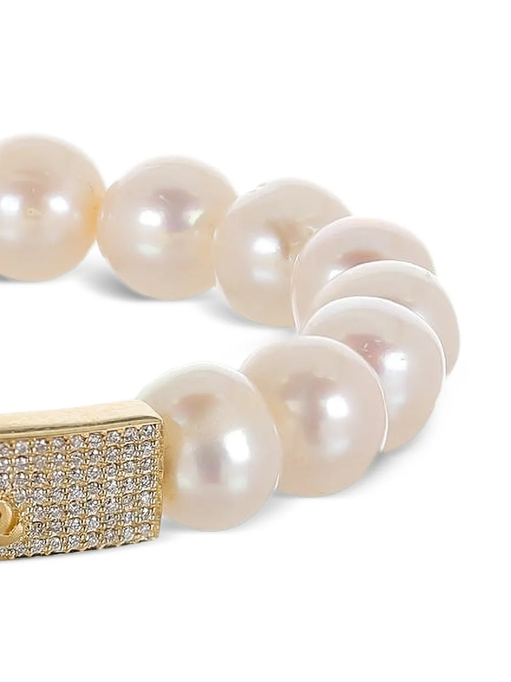 Love Script Pearl Bracelet