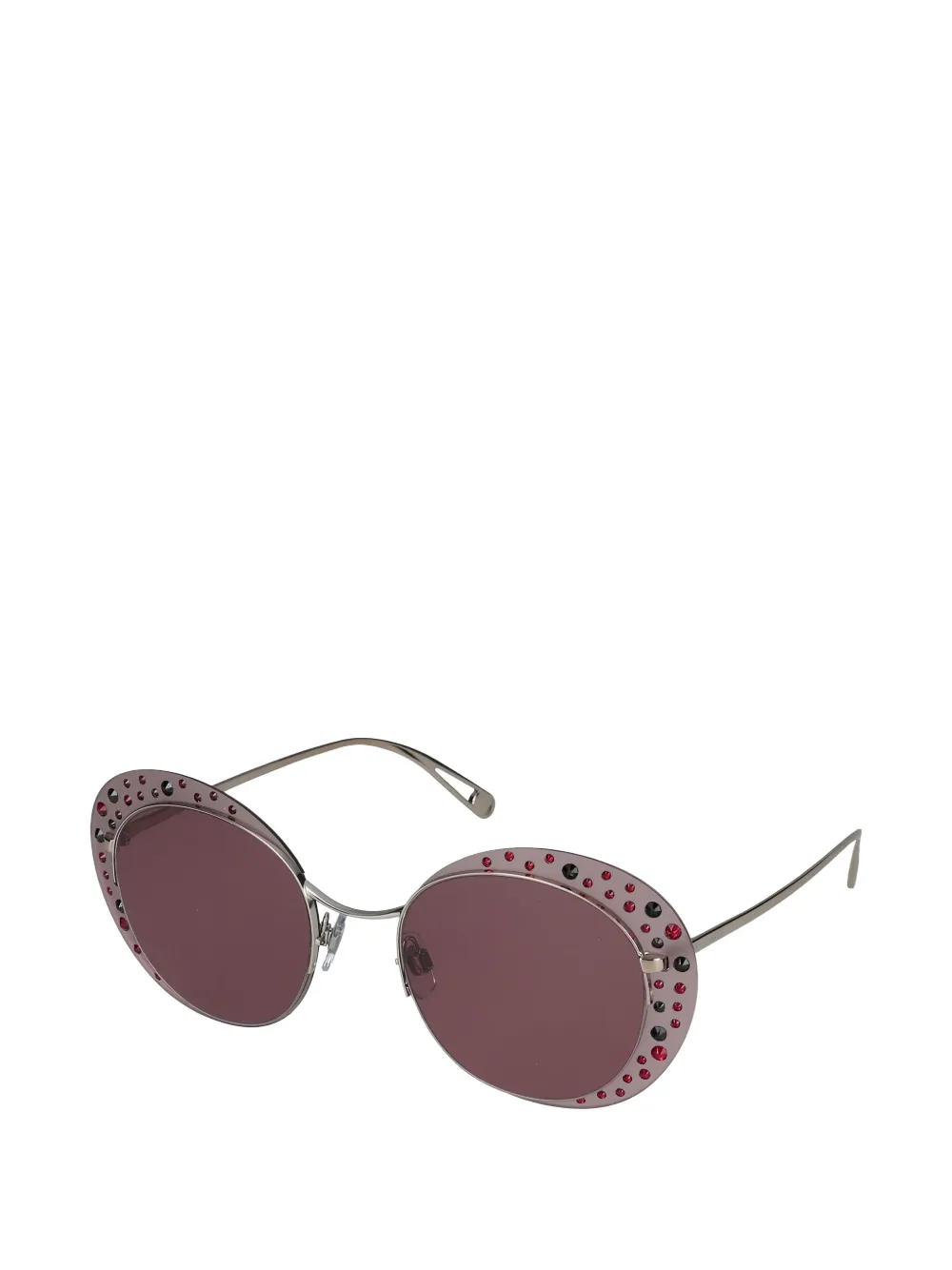  Giorgio Armani Embellished Sunglasses - Silver 