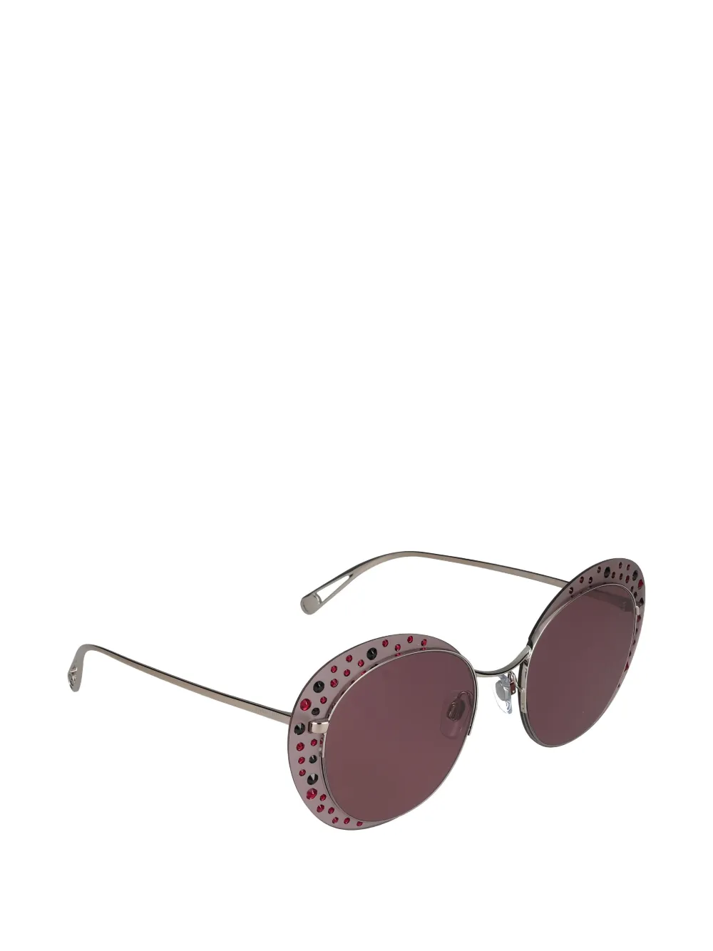  Giorgio Armani Embellished Sunglasses - Silver 