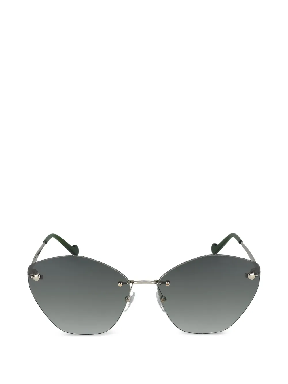 LIU JO heart-detail sunglasses - Oro
