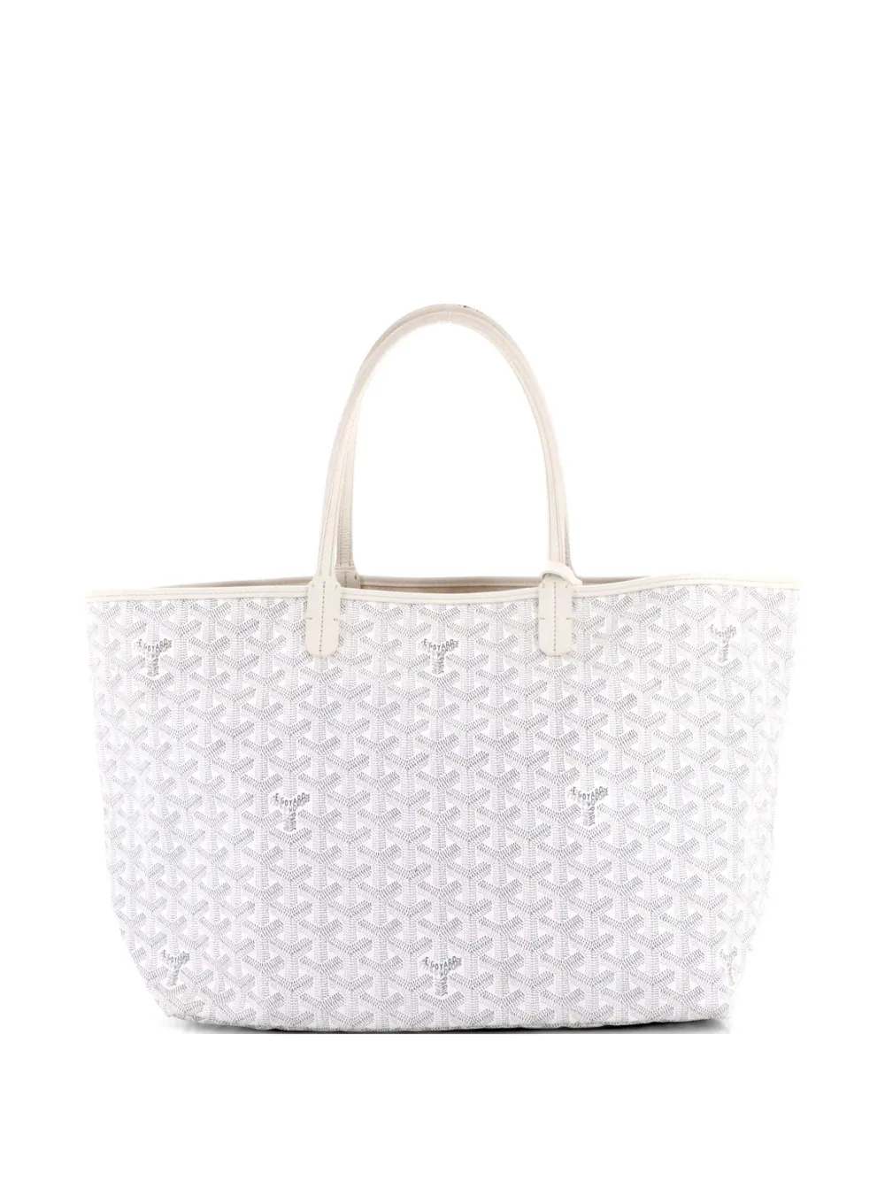 Goyard Pre-Owned Saint Louis Coated Canvas PM tote bag - Bianco