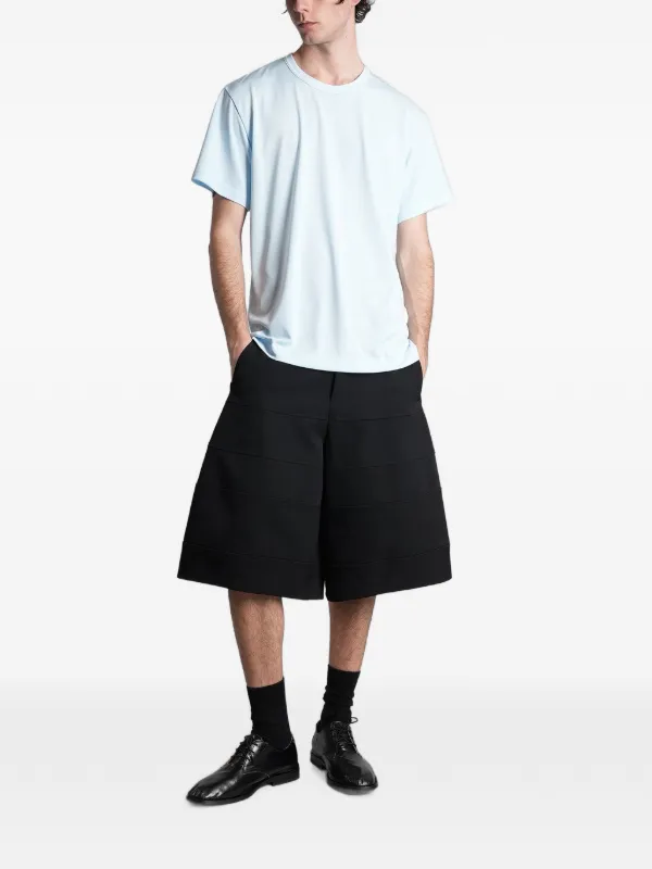 Comme Des Garçons Homme Plus crew-neck T-shirt | Blue | FARFETCH RO