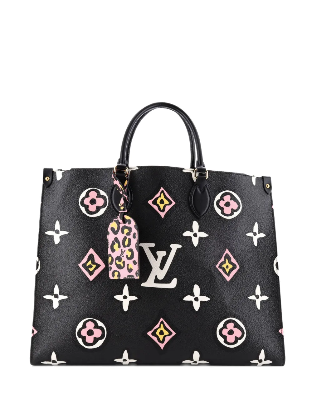 Louis Vuitton Pre-Owned OnTheGo Wild at Heart Monogram Giant GM tote bag - Nero