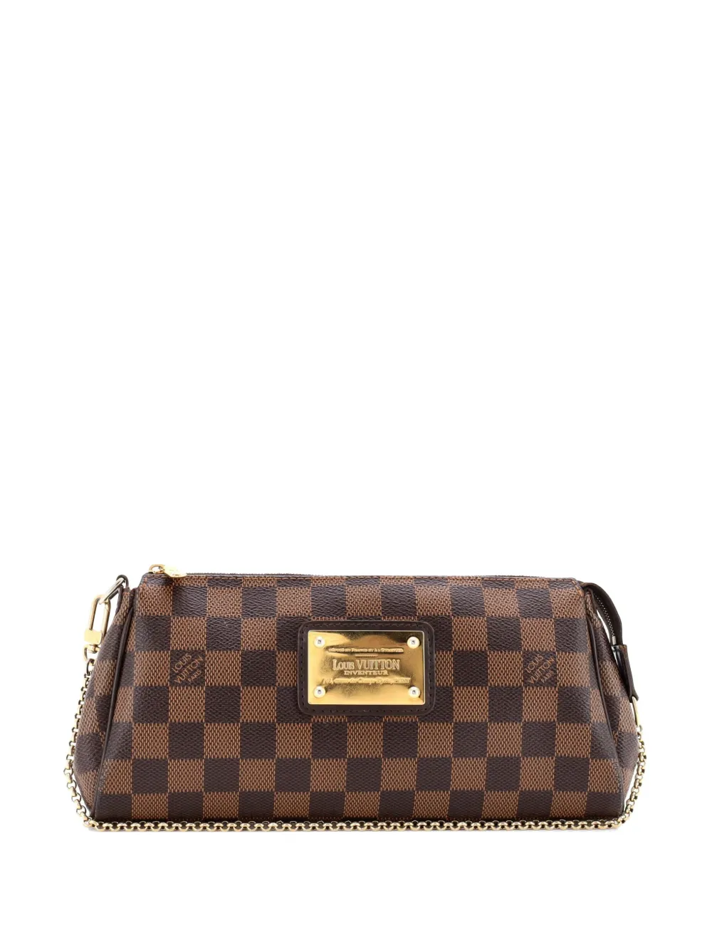 Louis Vuitton Pre-Owned Eva Handbag Damier clutch bag - Marrone